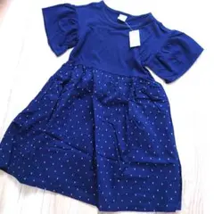 baby GAP 半袖 ワンピース ネイビー 110cmのサムネイル
