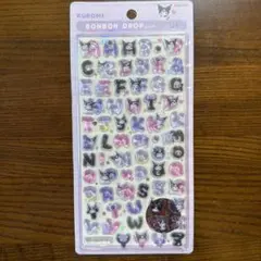 【正規品】ボンボンドロップシール　サンリオ　アルファベット クロミ 文字