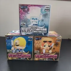 組立式ワンピース ONE PIECE フィギュア サンジ ナミ チョッパー