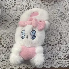 エスターバニー　ハートハグマスコット　ぬいぐるみ　クリームバニー