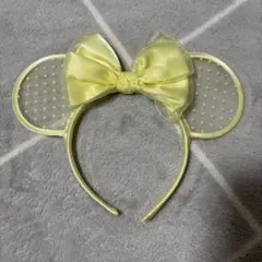 東京ディズニーリゾート シースルーカチューシャ イエロー 黄色