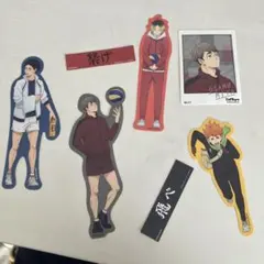 ハイキュー!! ステッカー 6枚セット