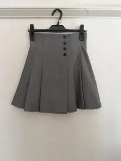 SNIDEL グレー プリーツスカート