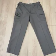 ビッグサイズ　作業ズボン　グレー カーゴパンツ 複数ポケット【048】