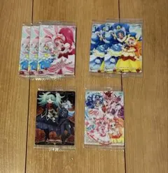 プリキュア　カード　ウエハース　キラキラ⭐︎プリキュアアラモード