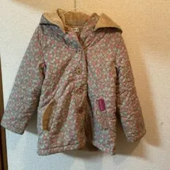 RAG MART 花柄中綿コート 120㎝