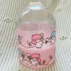 キキララ リトルツインスターズ 陶器 小物入れ ケース 平成レトロ