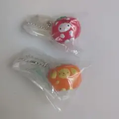 3点セット】ハローキティ フルーツ マーケット スクイーズ