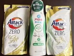 アタックZERO詰替 アリエールMIRAI 液体洗剤セットのサムネイル