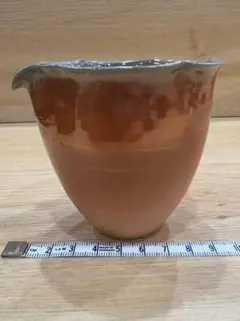 陶器製茶器 オレンジグレー
