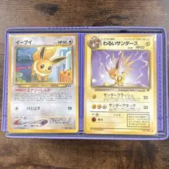 【旧裏】わるいサンダース　ポケモンカードneo　イーブイ