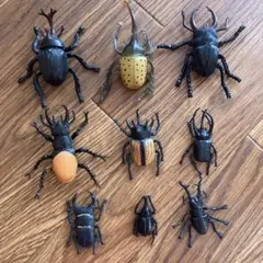 カブトムシ・クワガタ まとめ売り　フィギュア　 9体セット