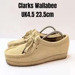 Clarks クラークス ワラビー 23.5cm メープルスウェード