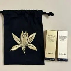 CHANEL サブリマージュ サンプル2点と巾着セット - メルカリ