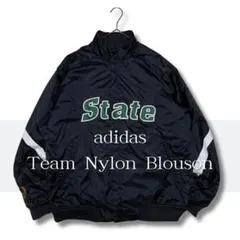 adidas ウォームアップジャケット State 黒 XS 刺繍ロゴ ブルゾン