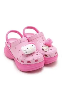 Crocs Hello Kitty サボ クロッグサンダル ピンク | Mercari