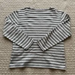 SAINT JAMES ストライプ グレー 長袖Tシャツ ウェッソン カットソー