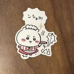 ちいかわレストラン　スマホに貼れるサイズのクリアステッカーコレクション　ちいかわ
