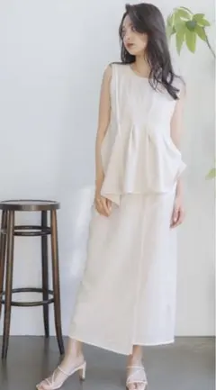 レディメイド/LADYMADE アシメカットフリンジ　セットアップのサムネイル