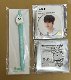 TXT スビン　プルバトゥ　ヨンモン　缶バッジ　チャーム　ボールペン