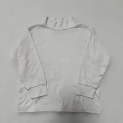 無印良品　起毛スムース編みハイネック長袖Ｔシャツ