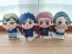 呪術廻戦-死滅回游-ちびぐるみマスコット 虎杖悠仁　伏黒恵　乙骨憂太　禪院直哉