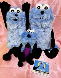 パペットスンスン　ぬいぐるみ　プライズ　おすわりBIGぬいぐるみ　ナス　WA！