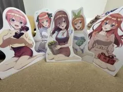 一番くじ　五等分の花嫁 等身大パネル 5種セット