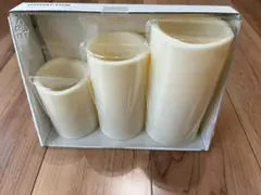【新品】IKEAイケアGODAFTONグダフトンLEDキャンドル 3個セット