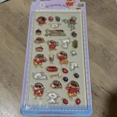 クレヨンしんちゃん 3Dクリスタルシール　ぷくぷくシール