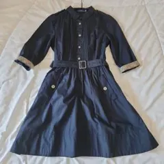 【美品】BURBERRY ブルーレーベル ワンピース ノバチェック ホースロゴ