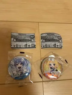 SNOW MIKU　雪ミク2025あそーと　缶バッチ　ミク　鏡音リン