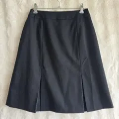 m.f.editorial スカート S 黒 ストライプ 通勤 就活のサムネイル