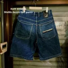 RUFF RYDERSラフライダーズ/90s00sデニム ハーフパンツ ショーツ