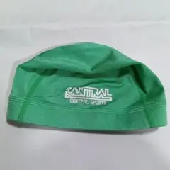 CENTRAL SPORTS 水泳帽 緑色