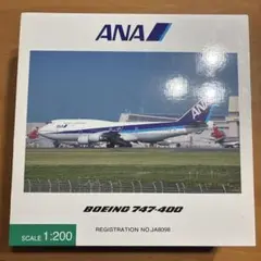 美品 ANA BOEING 747-400 1/200 模型 新品未使用