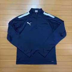 PUMA ネイビー ジッパー付きジャージ