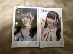 イコラブ　音嶋莉沙　ミニフォトカード　2枚セット