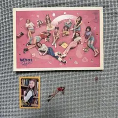 TWICE What is Love? CD ジヒョ サナ トレカ