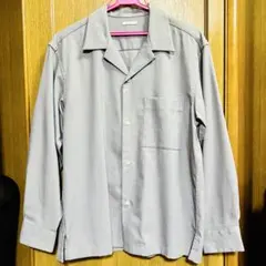 【美品】GU オープンカラーシャツ
