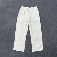 00s BANANA REPUBLIC リネンスラックス 2タック 古着