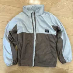 petit main ジャケット 130サイズ ブラウン・ライトブルー