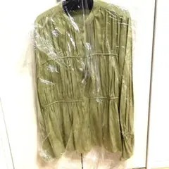 INNOWAVE オリーブ色 Mサイズ 長袖シャツ