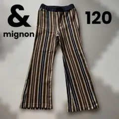 &mignon ストライプパンツ 120のサムネイル