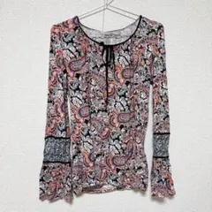 Dahlia ペイズリー柄 長袖ブラウスのサムネイル