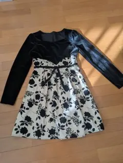 ベロアワンピース　結婚式　二次会　謝恩会