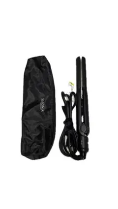 SALONIA ストレートヘアアイロン 15mm 収納ケース付き