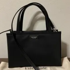 ☆開店セール☆ 25年購入 新品未使用 美品 ケイトスペード レザー×ナイロン⑥