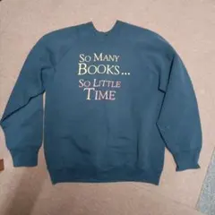 SO MANY BOOKS SO LITTLE TIME スウェット