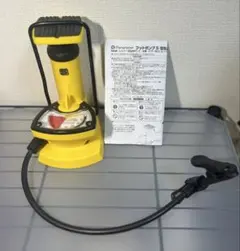 【匿名配送】フットポンプ S 空気圧ゲージ付 空気入れのサムネイル